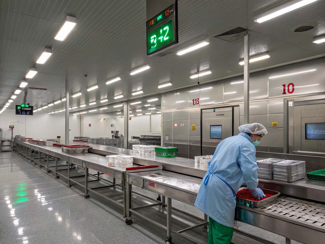 Processo industrial de pulverização em linha de montagem automatizada