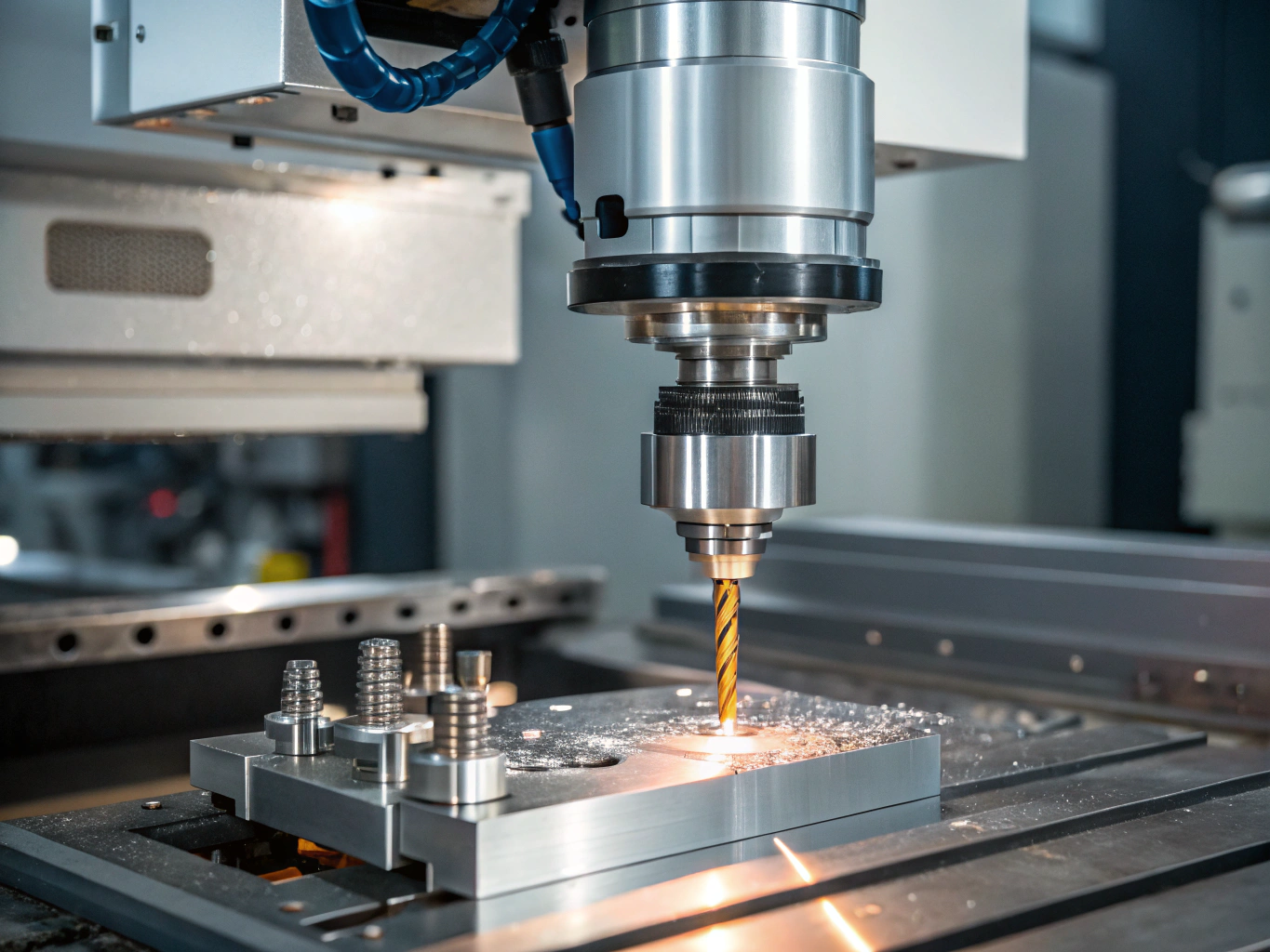 Esquema técnico de sistemas de pulverização industrial de alta precisão