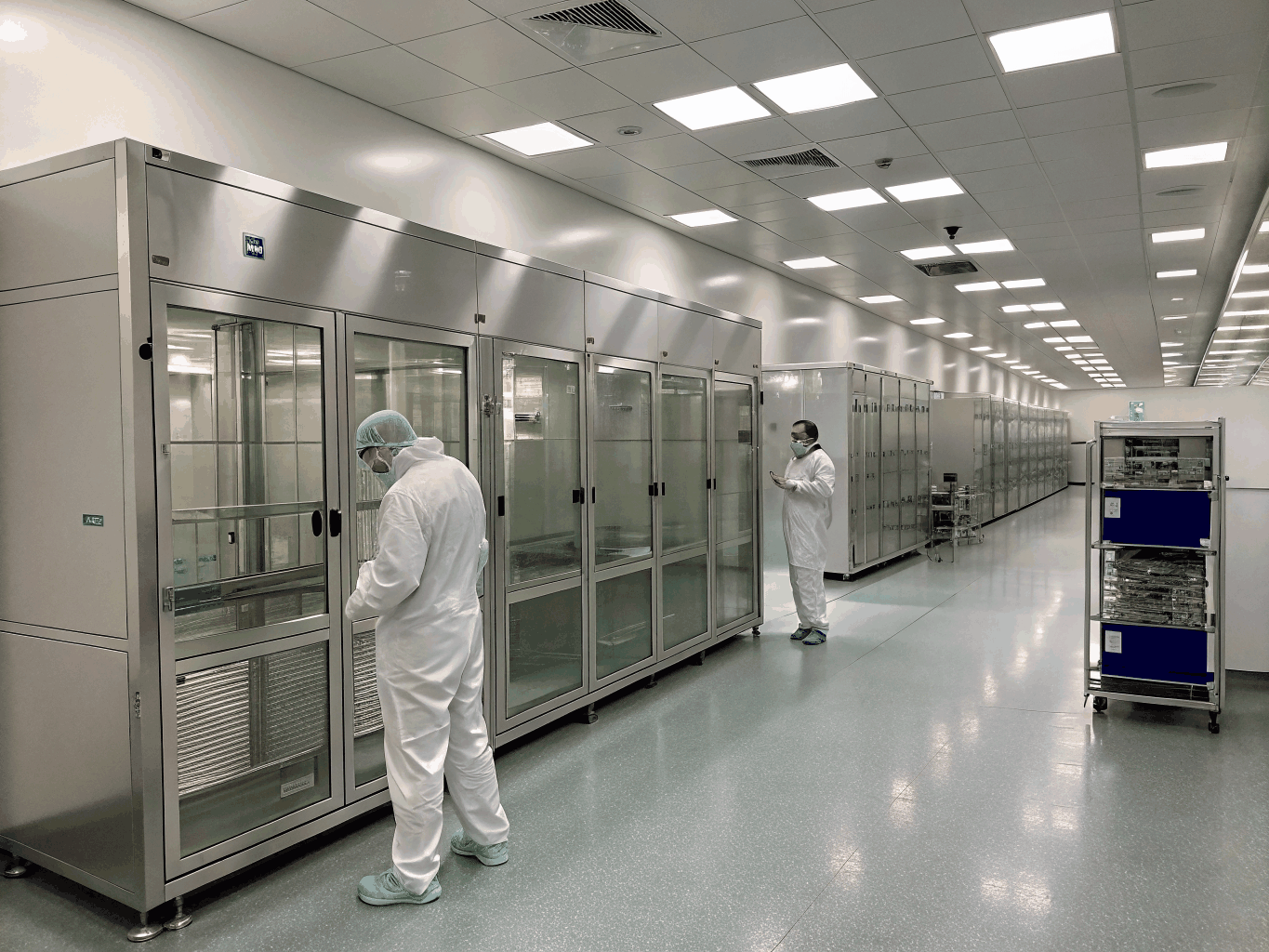 Equipamento de desinfeção para ambientes farmacêuticos