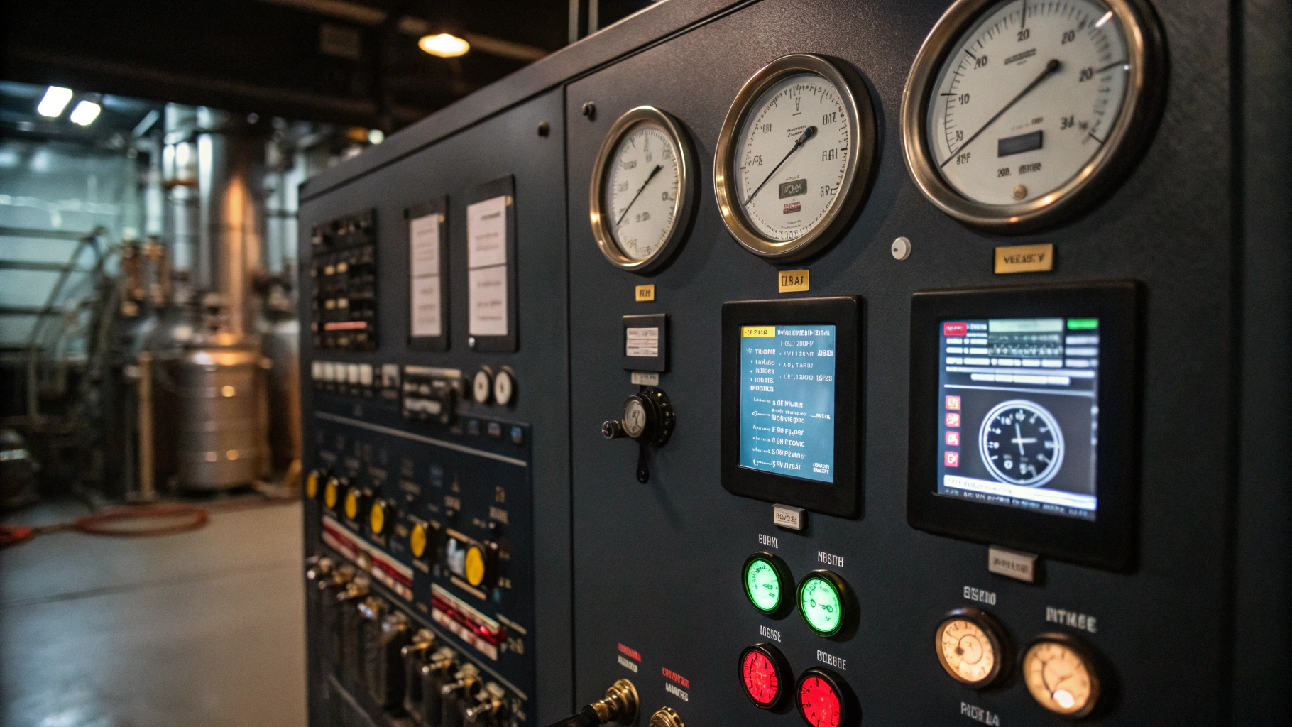 Painel de controlo industrial para sistemas de pulverização automatizados