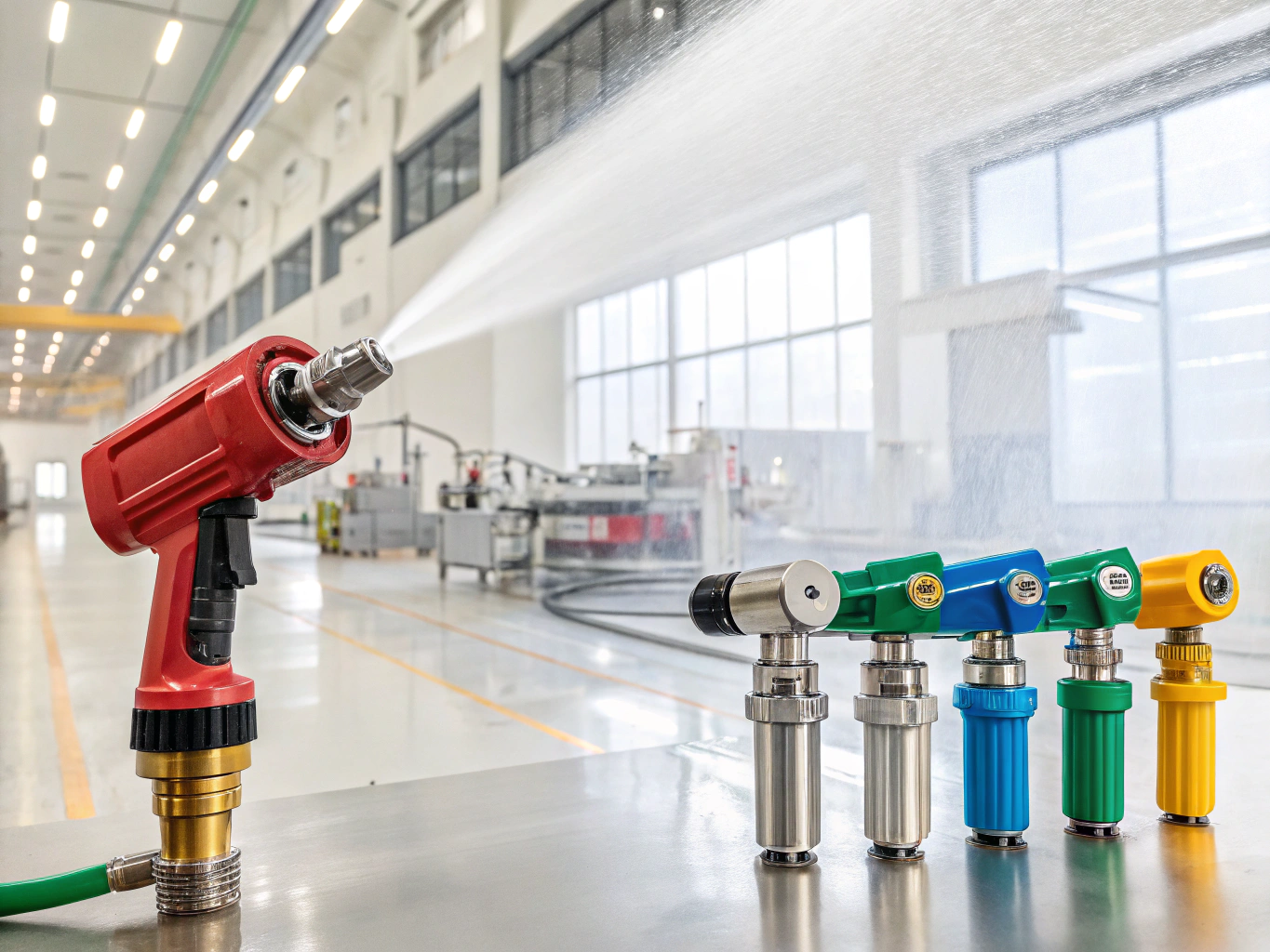 Sistema de engenharia industrial e pulverização avançada Eurocontrol